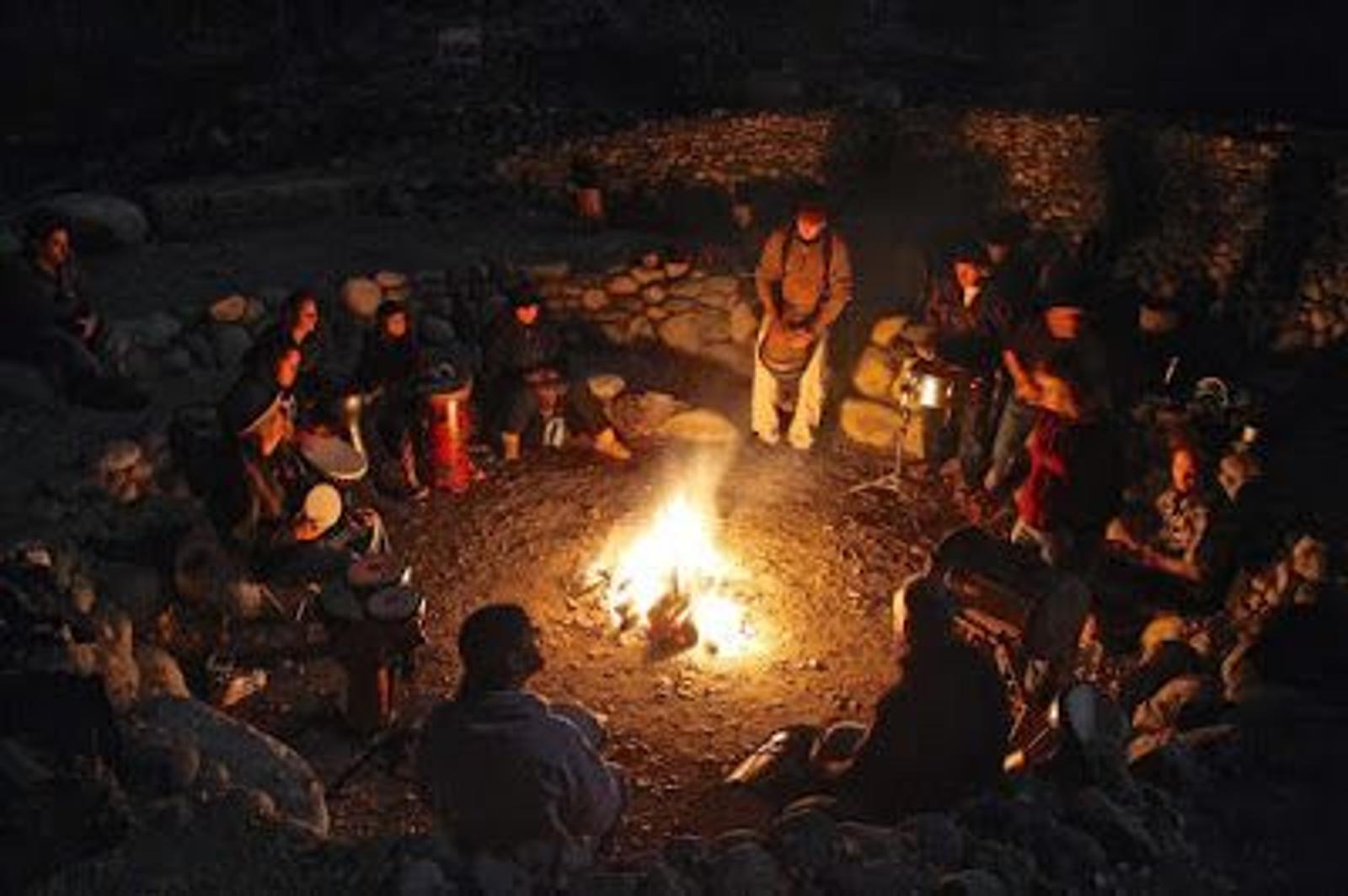 Bonfire night & drum circle