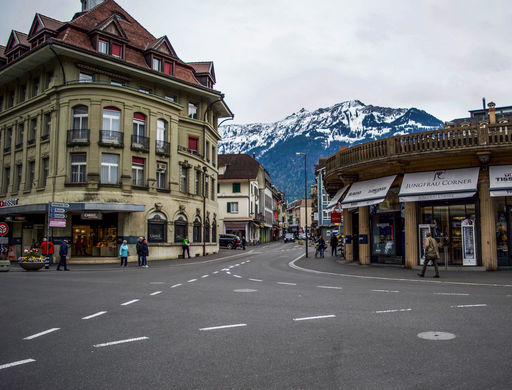 Interlaken on day 5, Switzerland + France + Netherlands