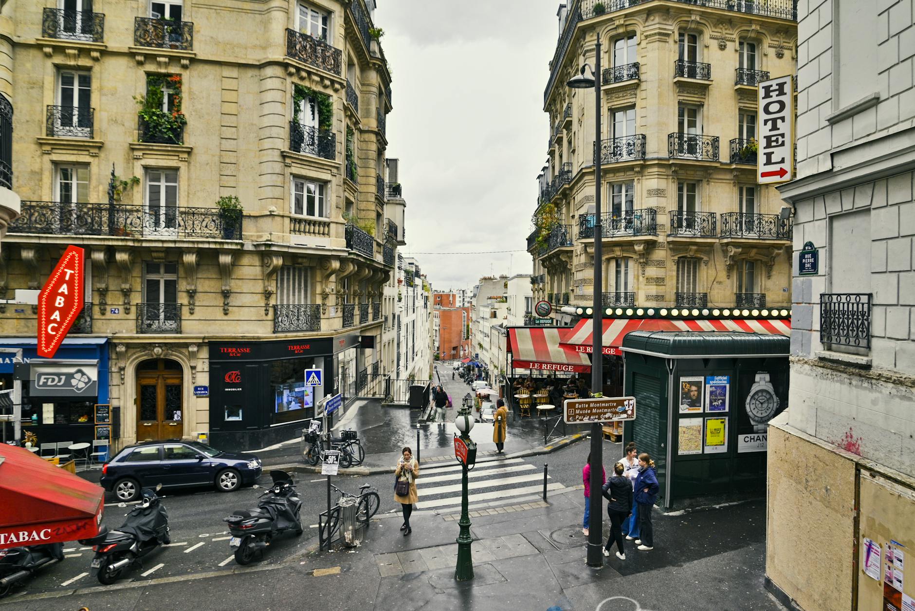 A hotel in Paris, France + Netherlands