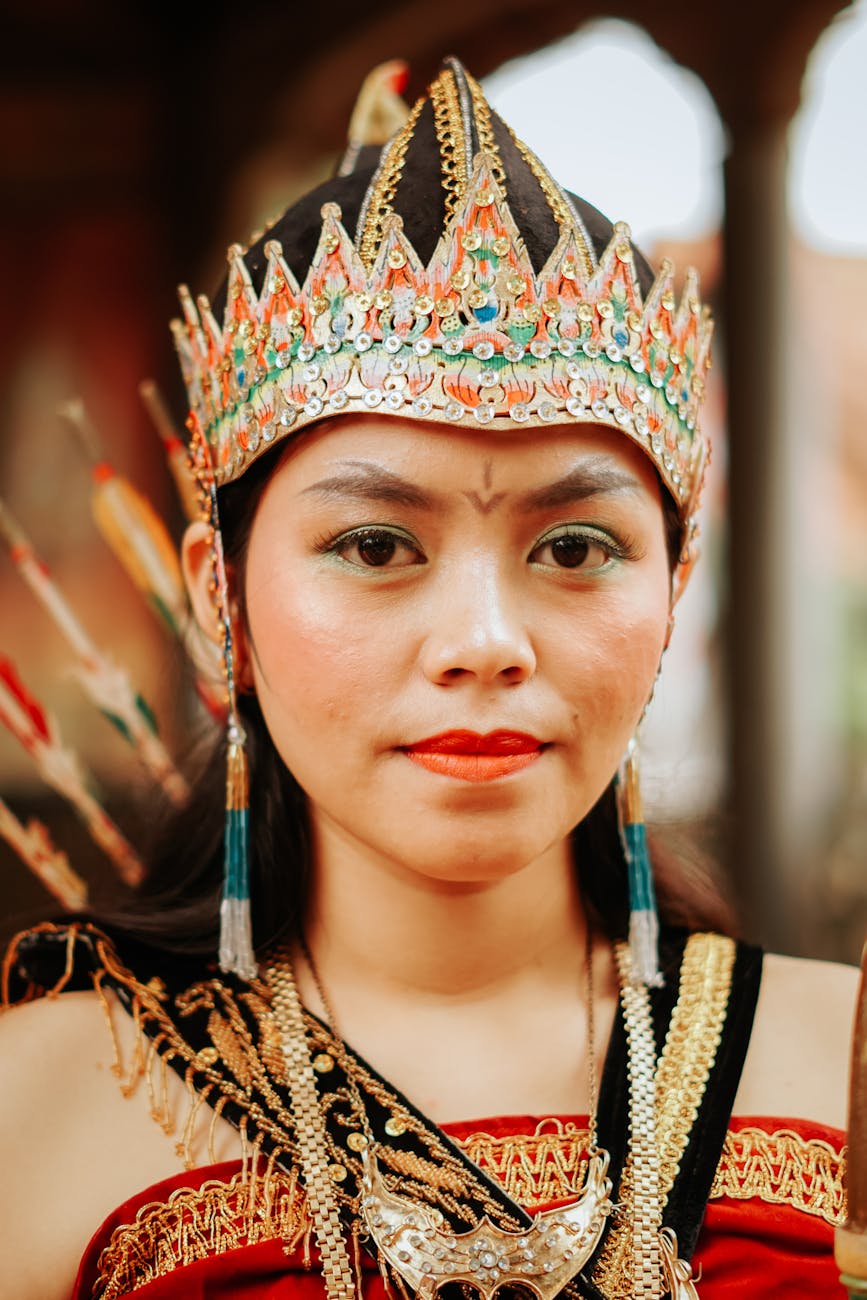 A portrait moment in Indonesia