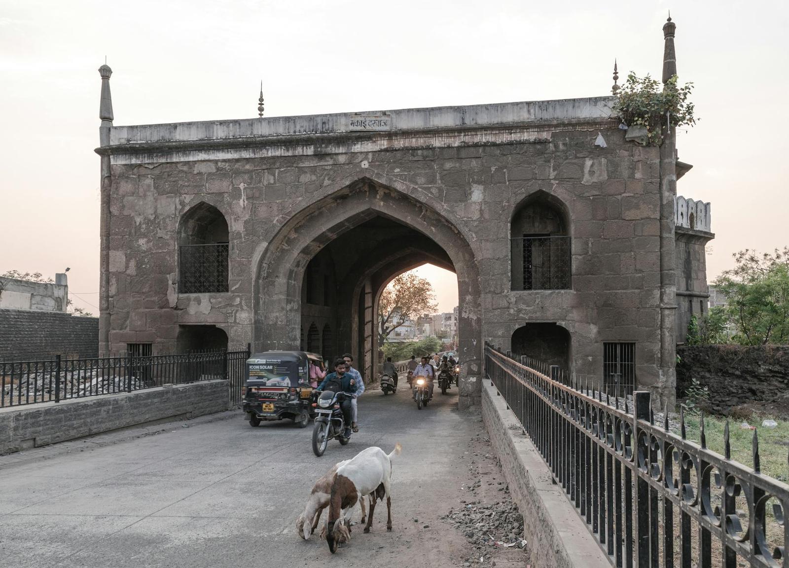 Aurangabad architecture at night
