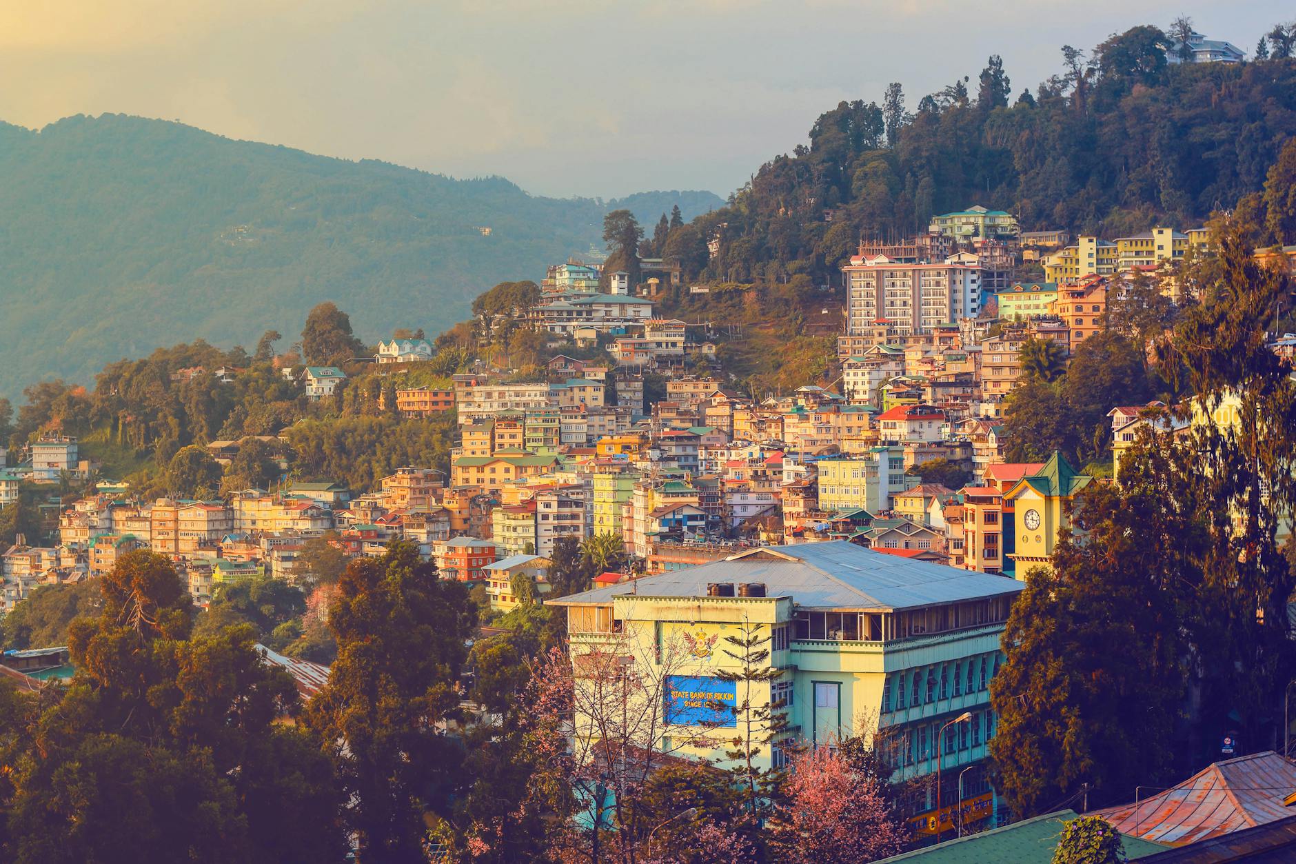 A hotel in Gangtok, India