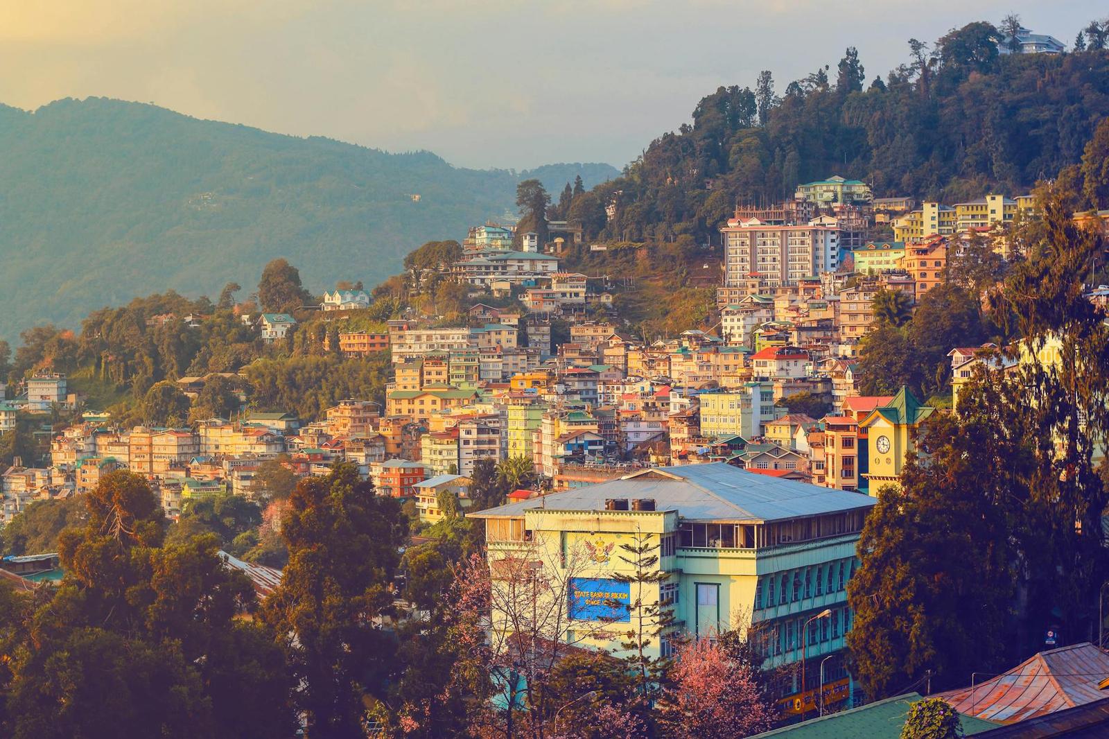Gangtok on day 1, India