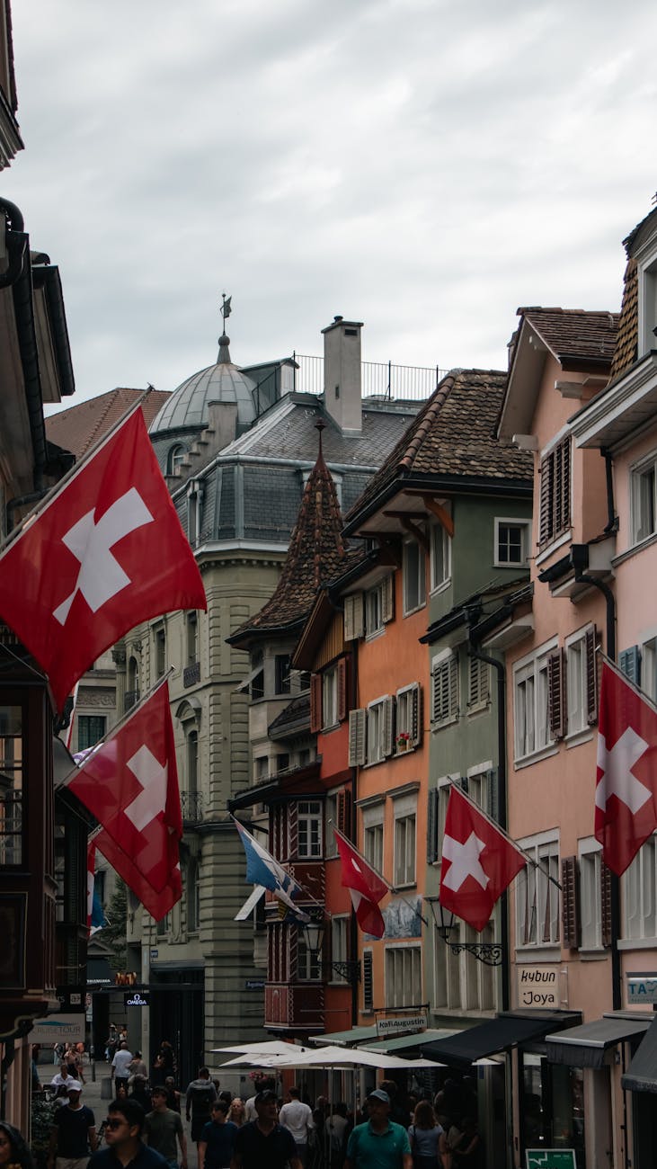 A portrait moment in Switzerland