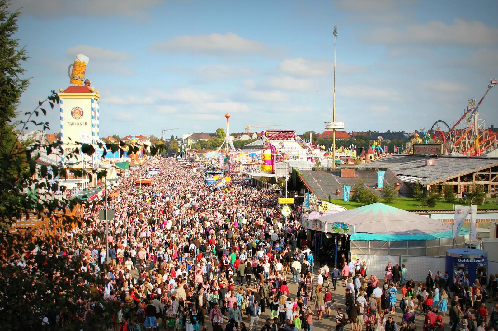 Oktoberfest, Germany + Austria + Switzerland + France + Netherlands