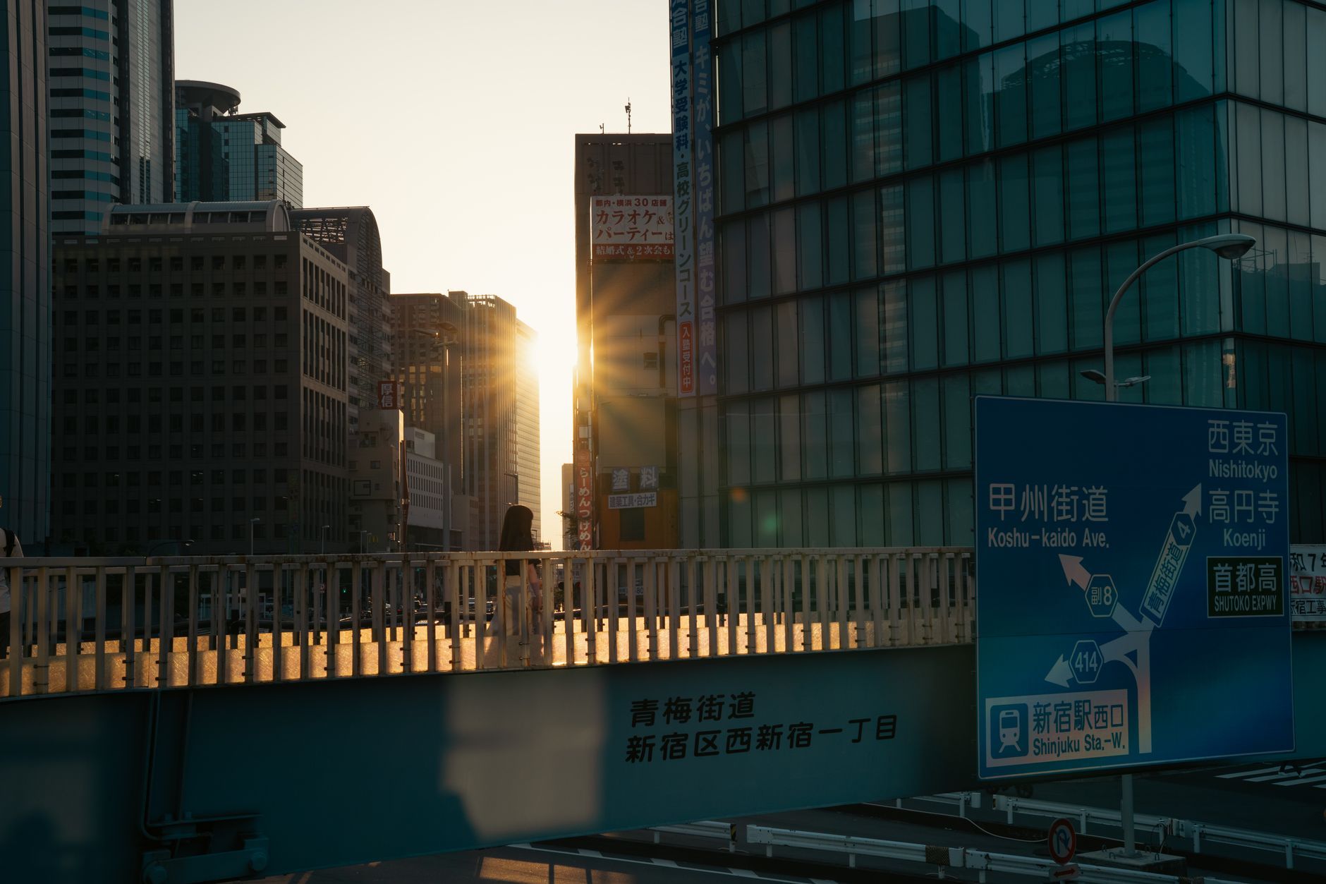 Japan at golden hour