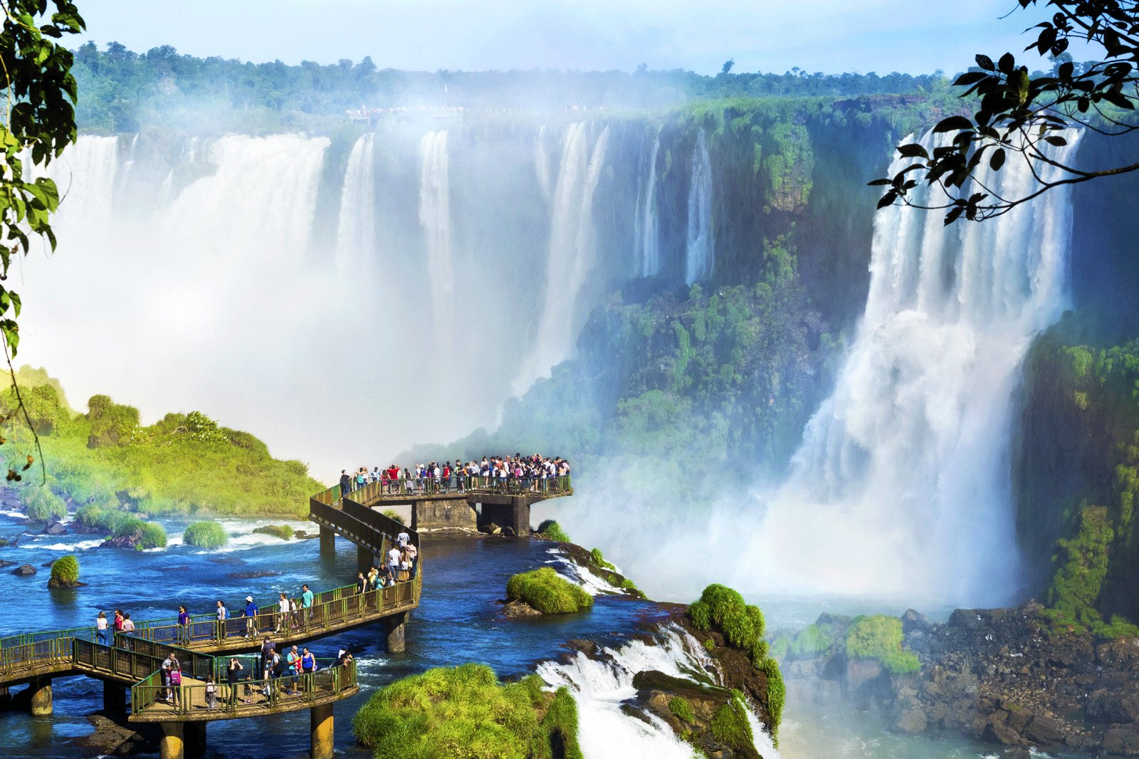 Splendid South America: Iguassu Falls Both Sides