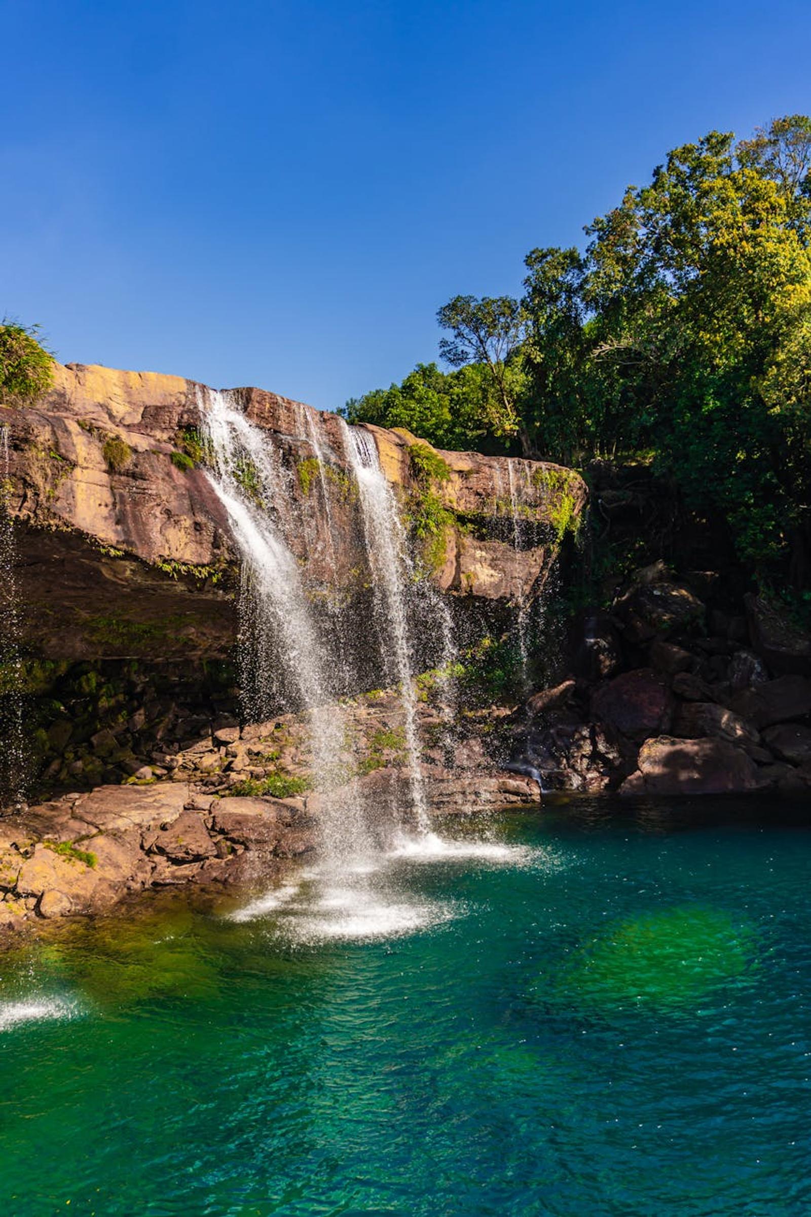 Krang Suri Waterfall — North East India, India