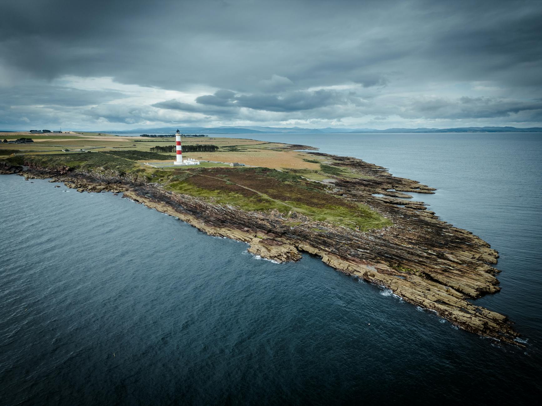 UK (Scotland) from above