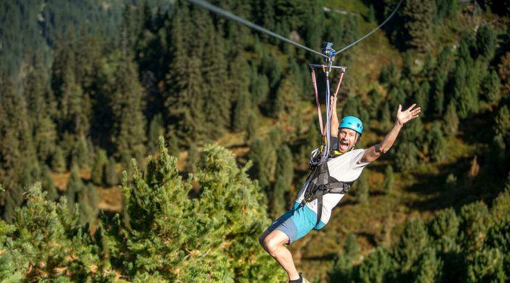 Fort zip-line & flying-fox circuit