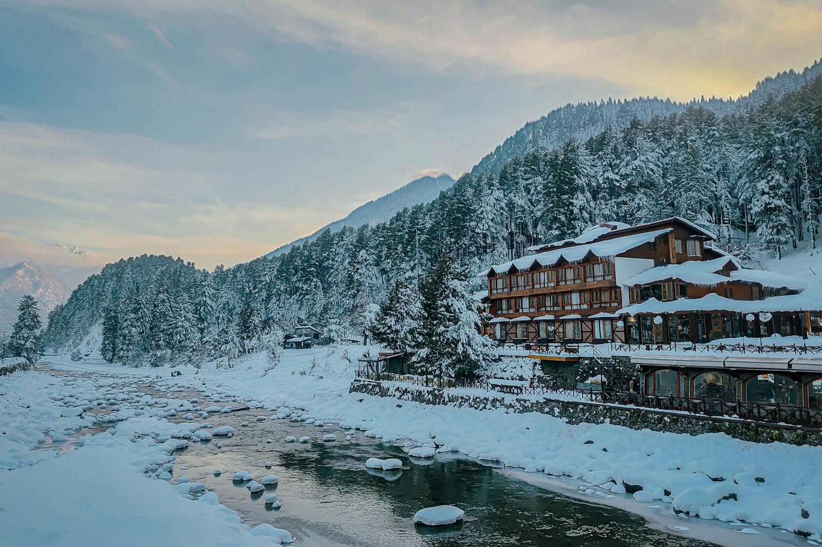 Pahalgam Winter Valley, India