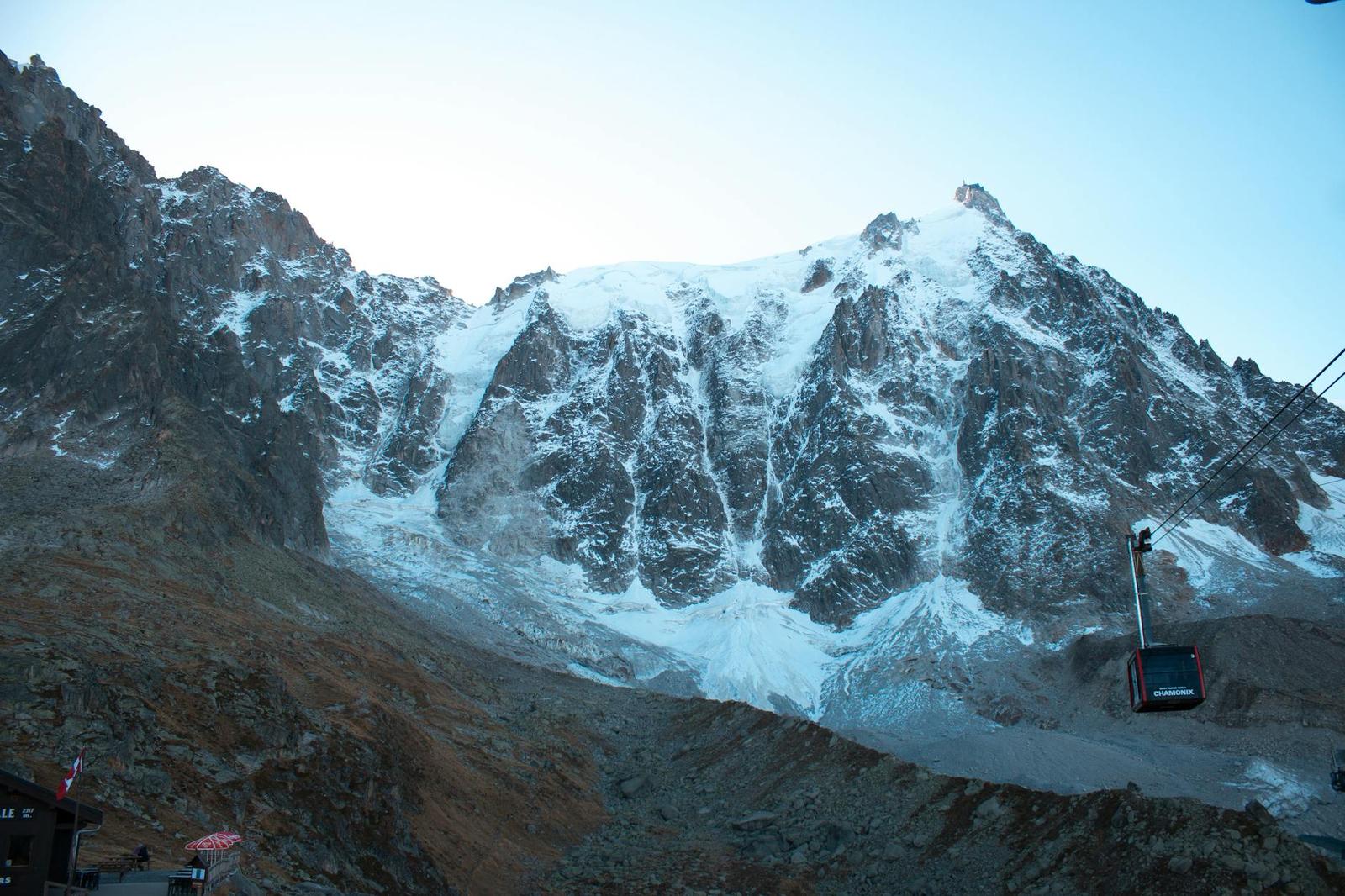 Chamonix on day 10, France + Germany + Switzerland + Italy