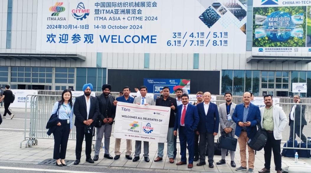 Group posing outside the CITME 2024 event venue.