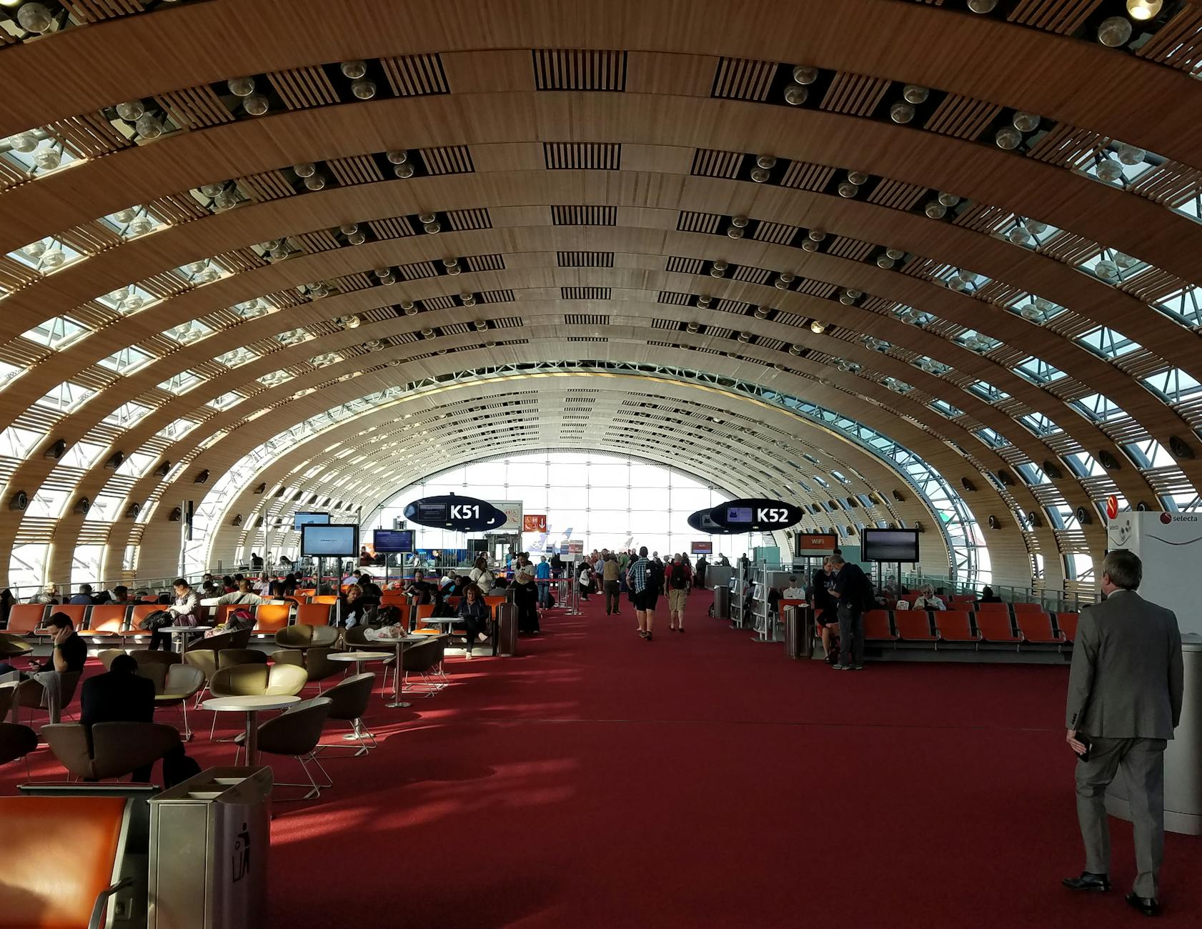 Departure on day 8, France