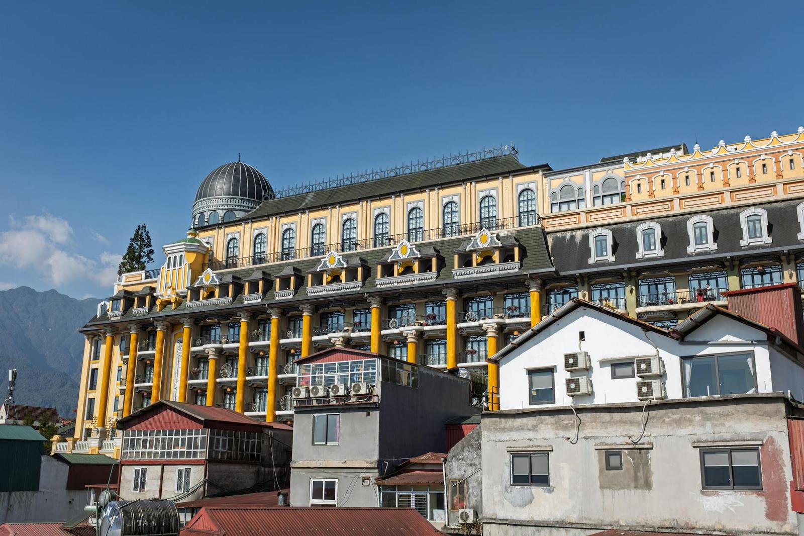A hotel in Sa Pa, Vietnam