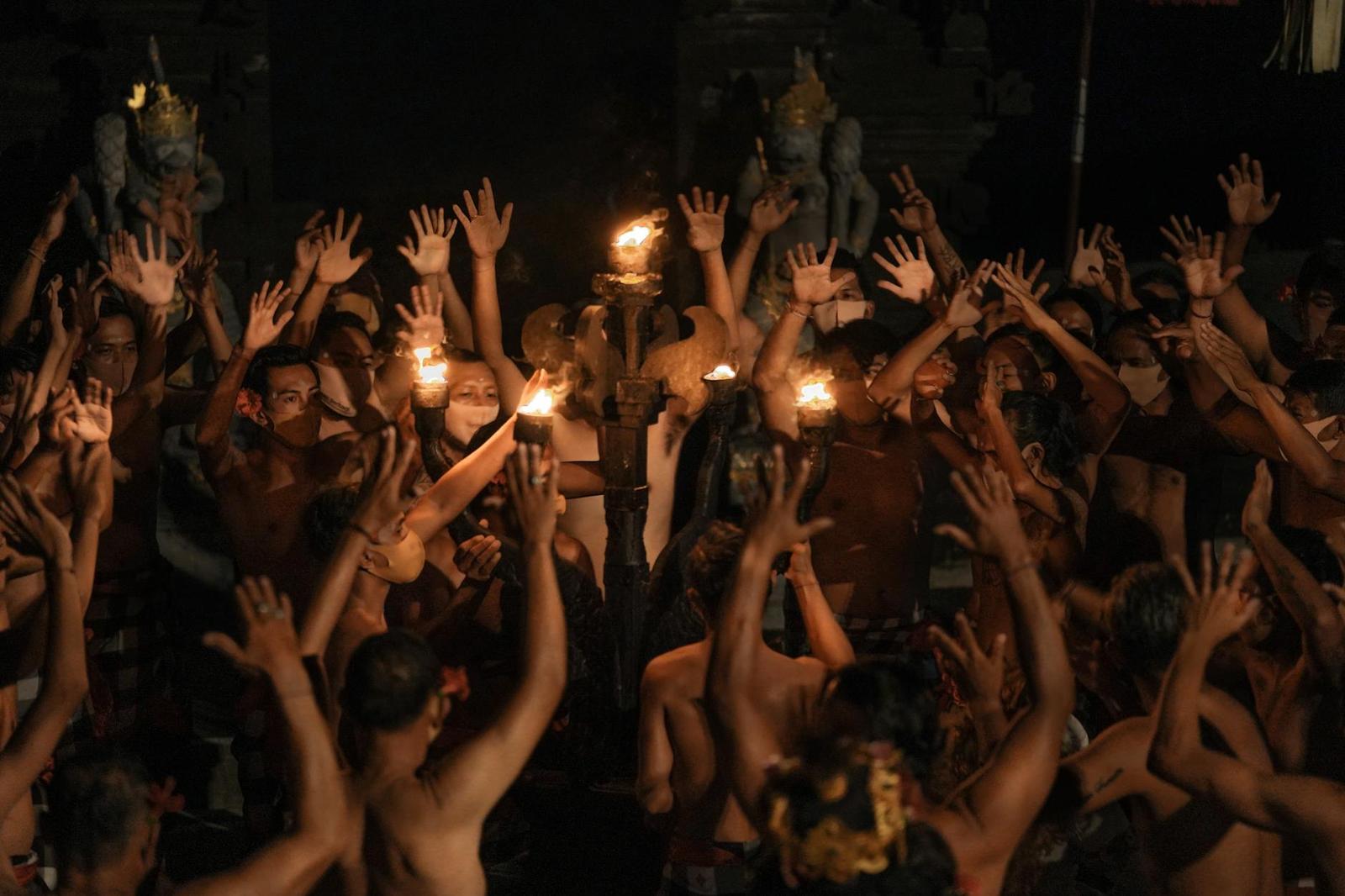 Kecak fire — Nusa Dua, Indonesia