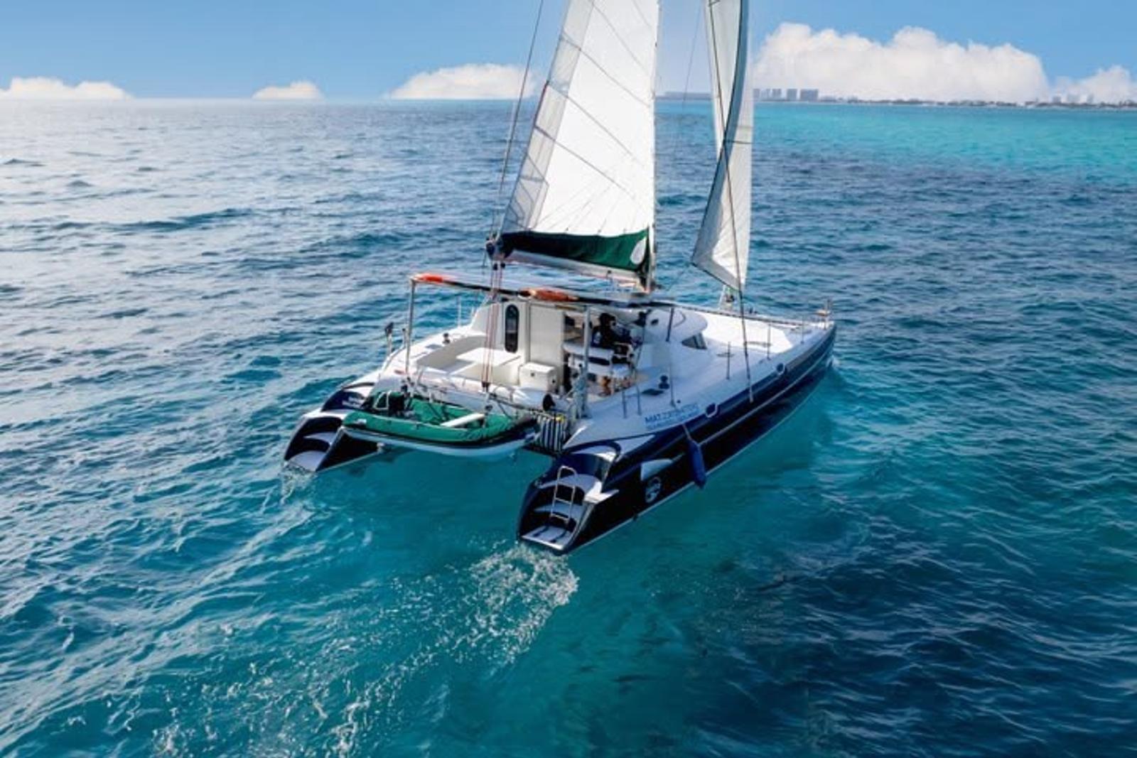 Catamaran sail & regatta race