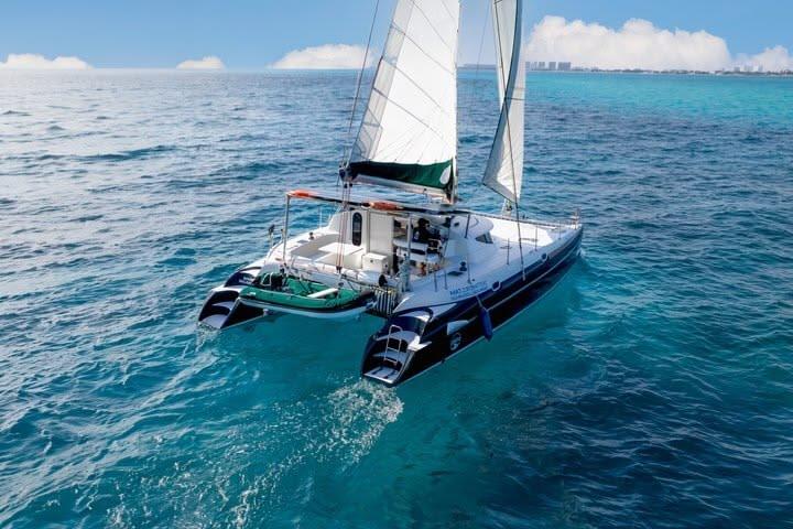 Catamaran sail & regatta race