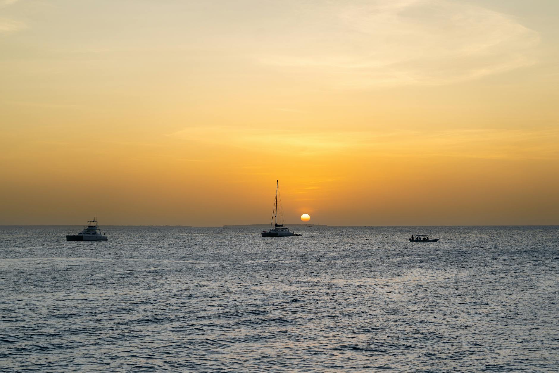 SUNSET CATAMARAN CRUISE architecture at night