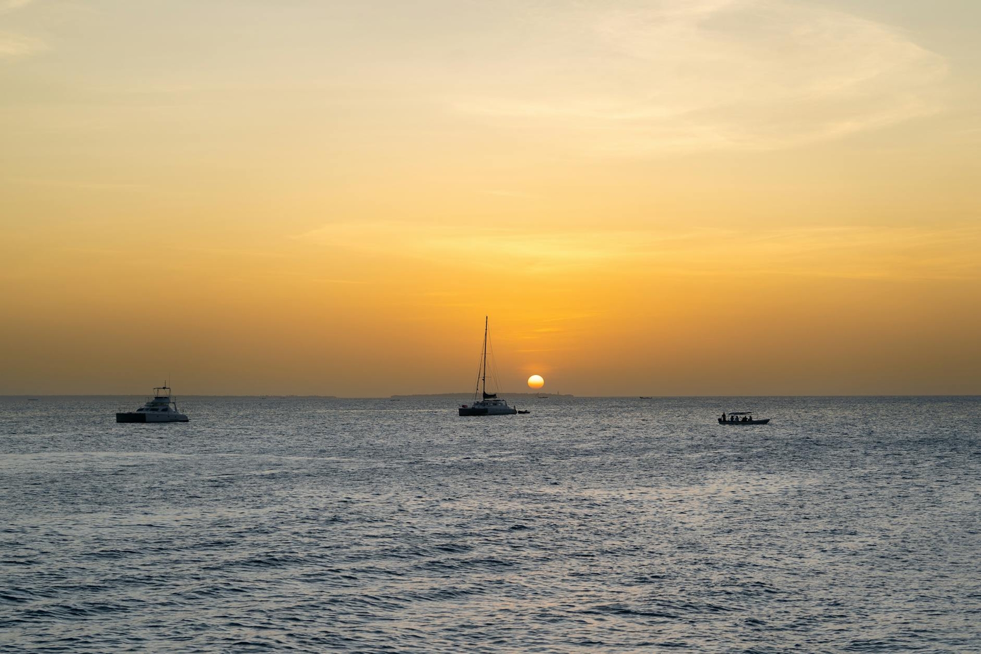 SUNSET CATAMARAN CRUISE architecture at night