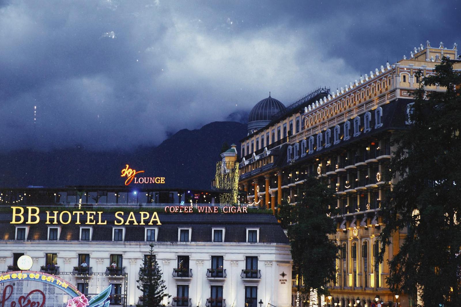 A hotel in Sapa, Vietnam