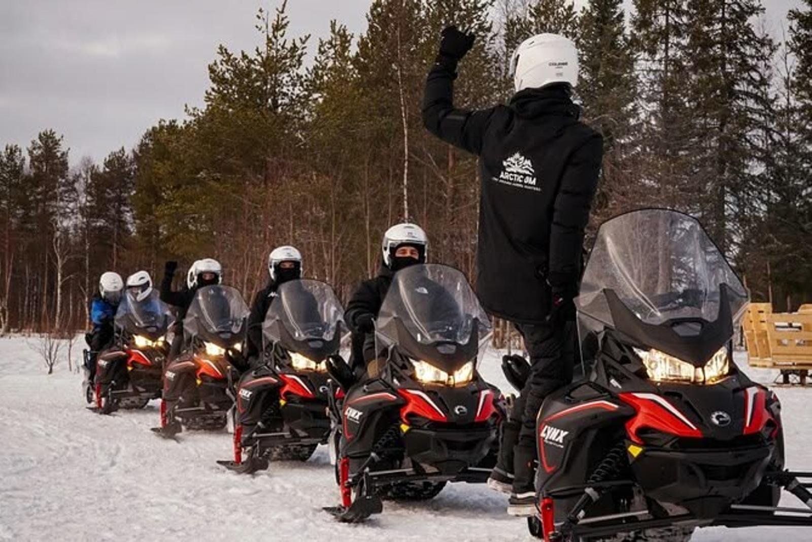 Snowmobile safari