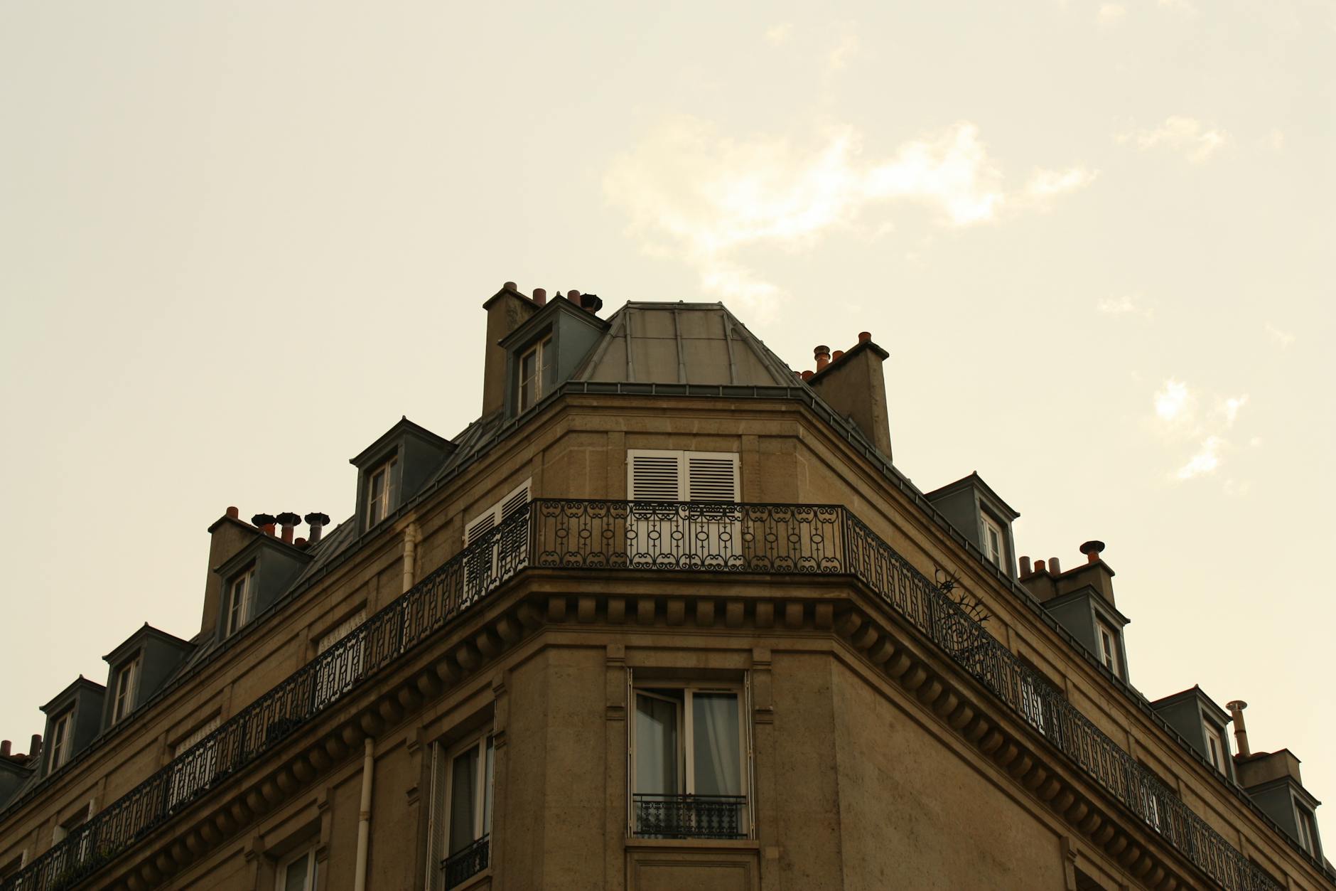 France at golden hour