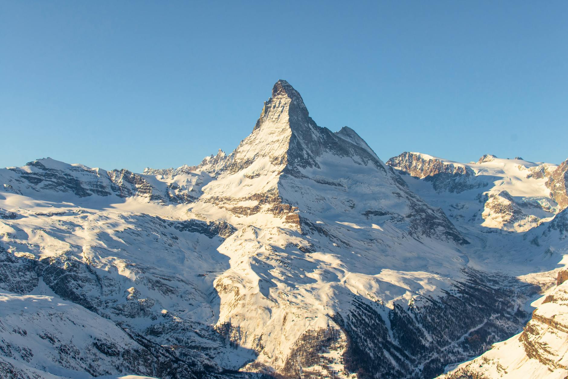 Mt Matterhorn Excursion With Swiss Pass on day 8, Switzerland + Italy