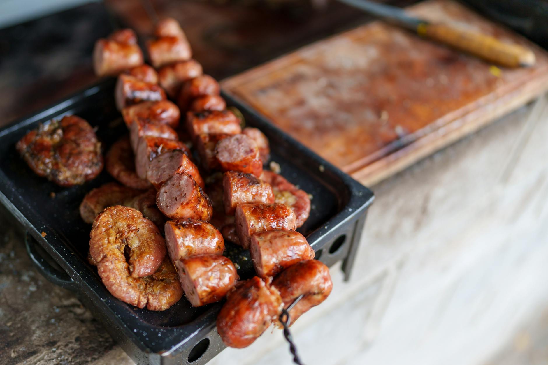 Traditional food of Brazil + Argentina + Chile + Peru