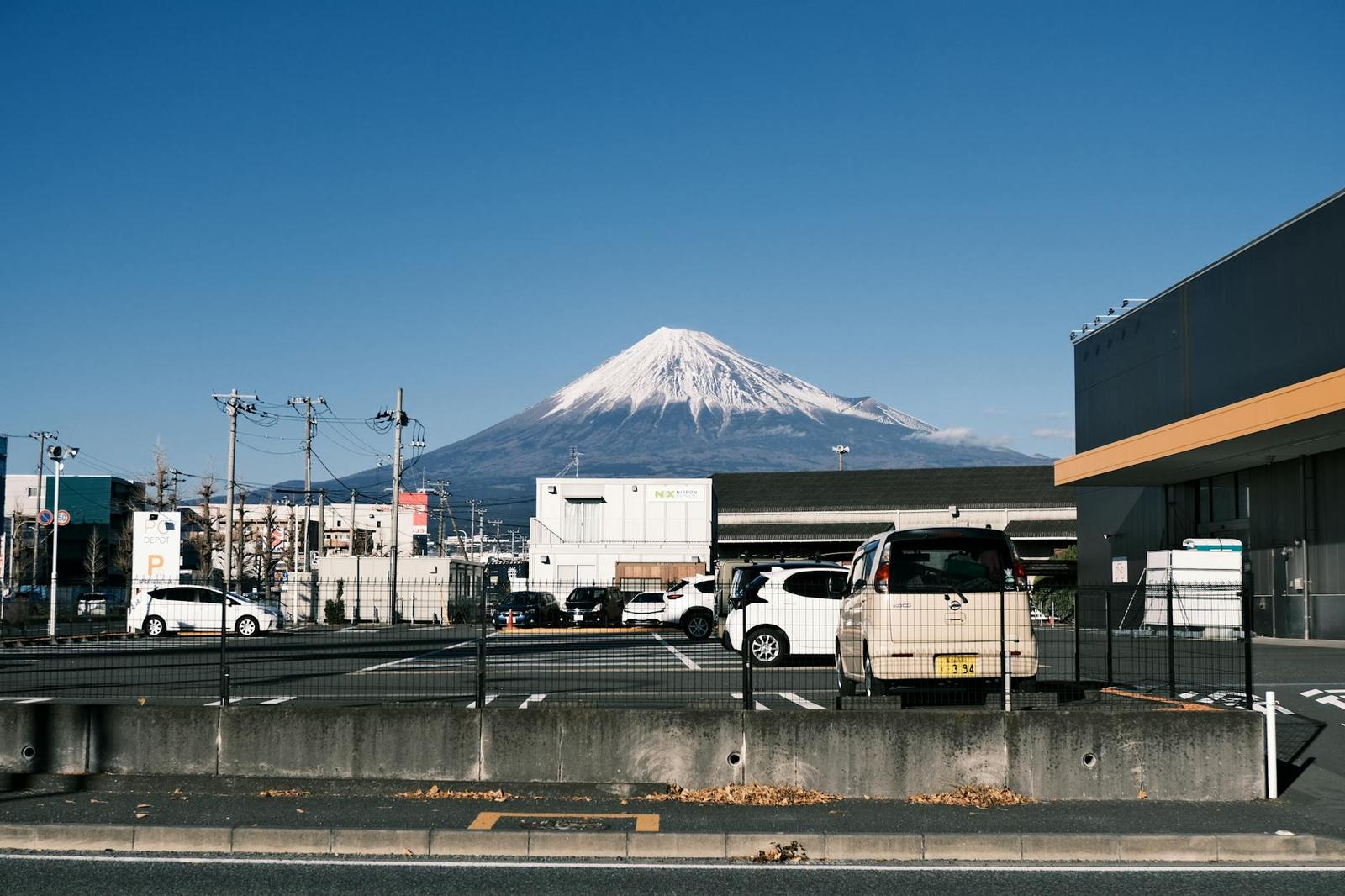 Mt Fuji on day 3, Japan