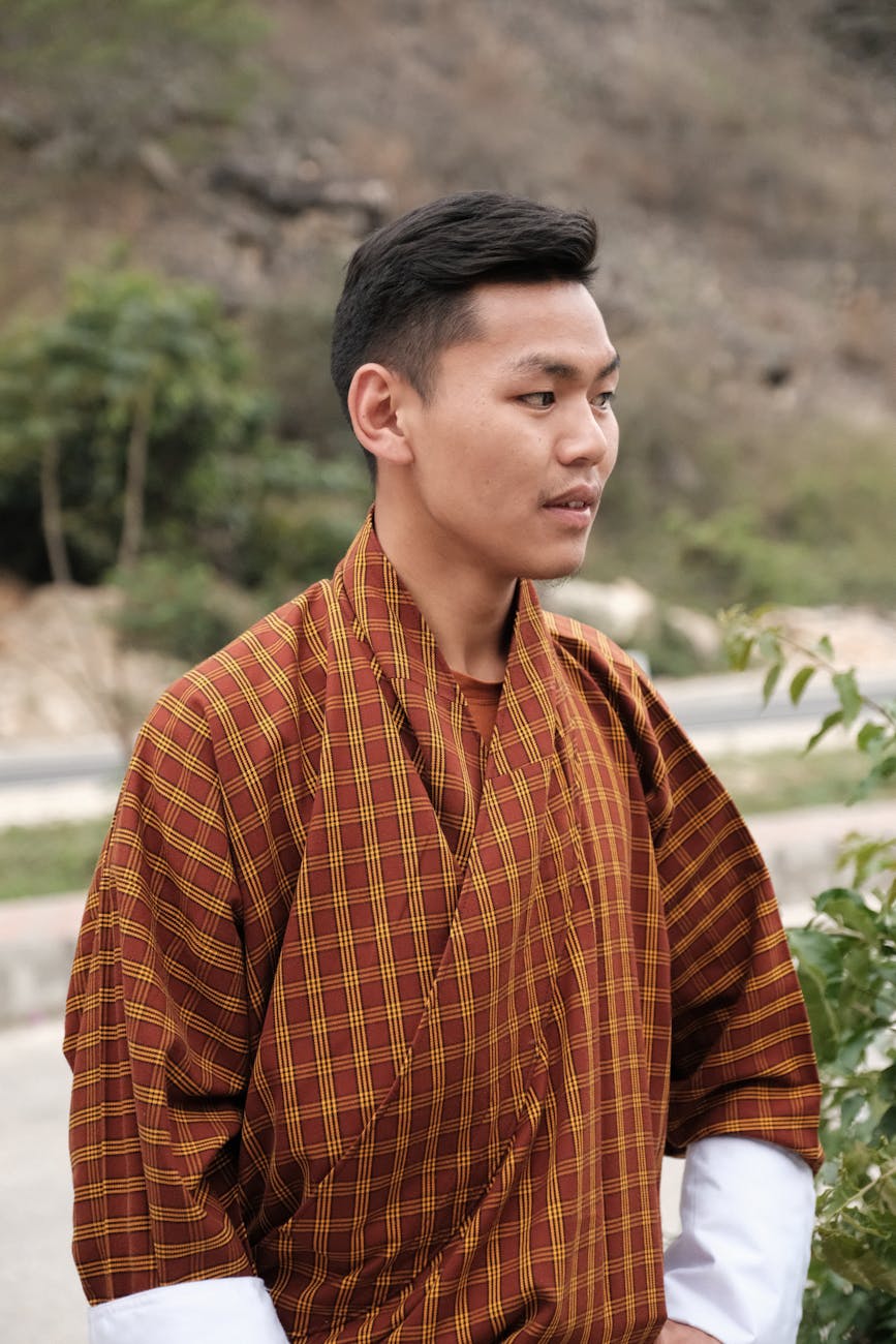 A portrait moment in Bhutan