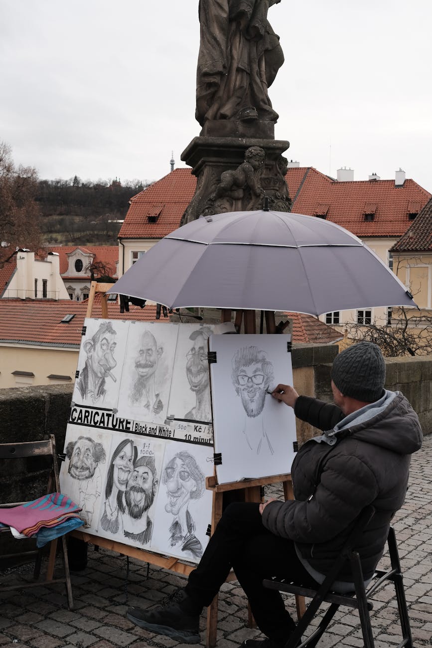 A portrait moment in Czechia + Austria + Hungary