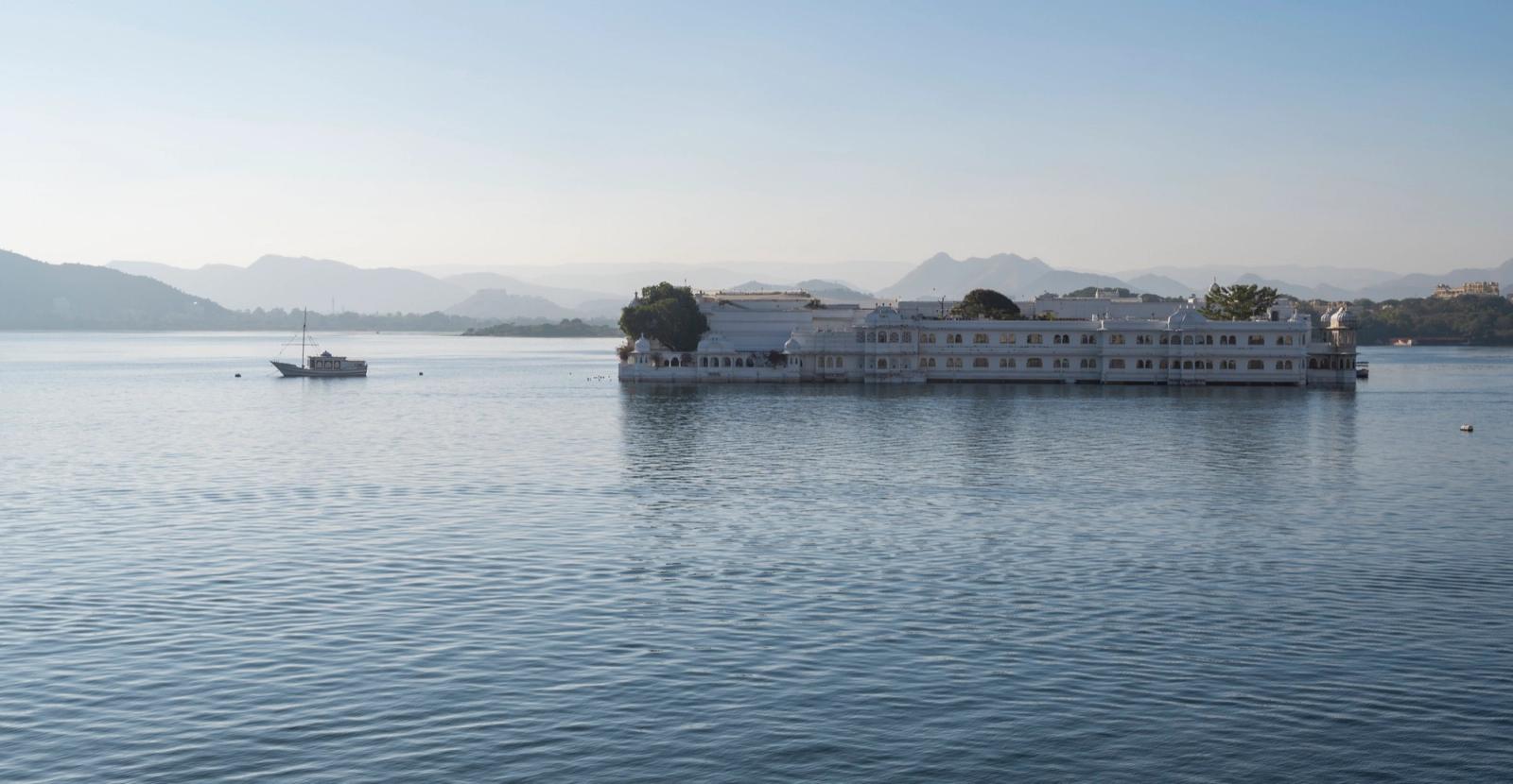 Taj Lake Palace on Lake Pichola, Udaipur