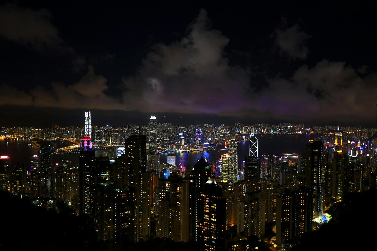 Victoria Peak & Symphony Of Lights, Hong Kong + Macau