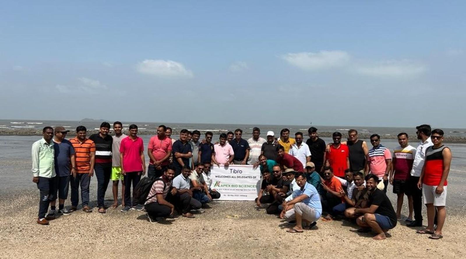 Group of people gathered for a photo