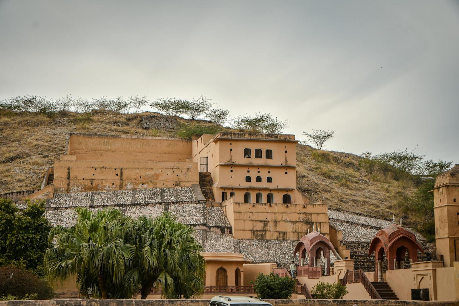 Majestic Amber Fort in Rajasthan showcasing India's architectural heritage