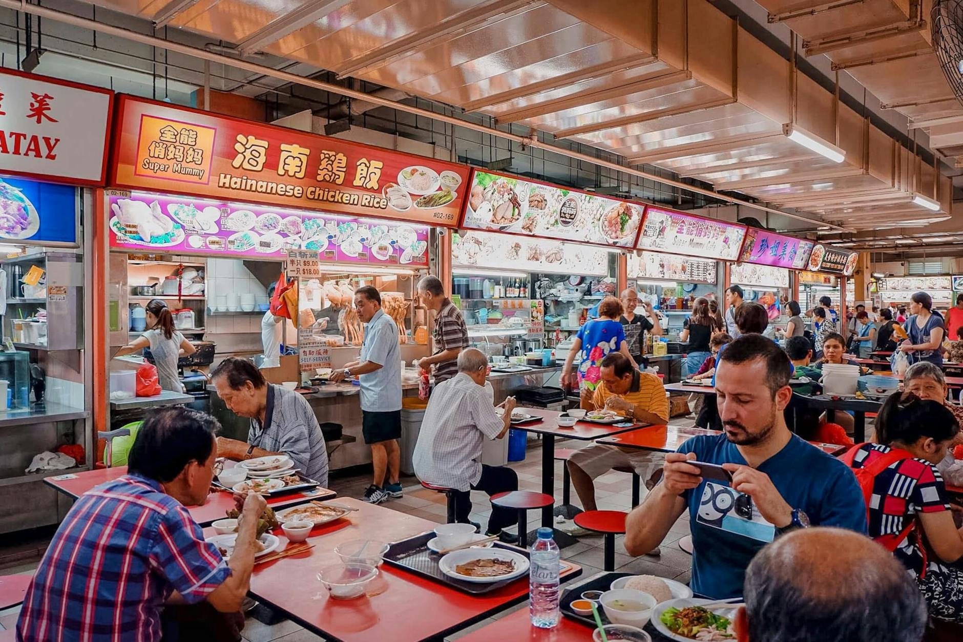 Traditional food of Singapore