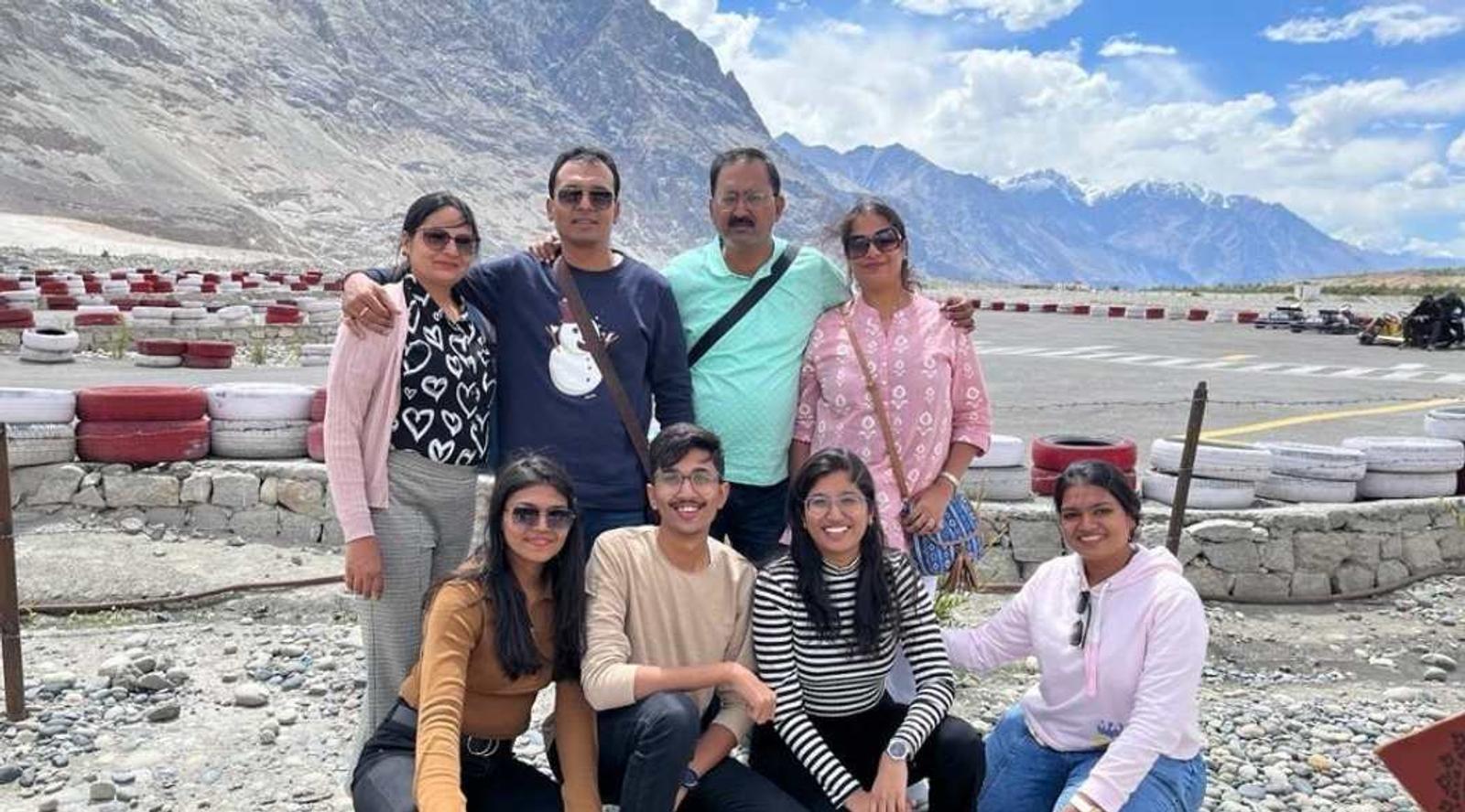 A picture of a family