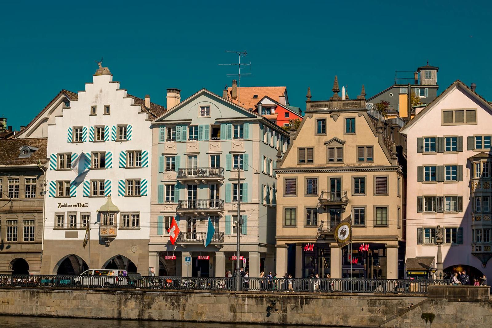 Zurich on day 10, Italy + Switzerland