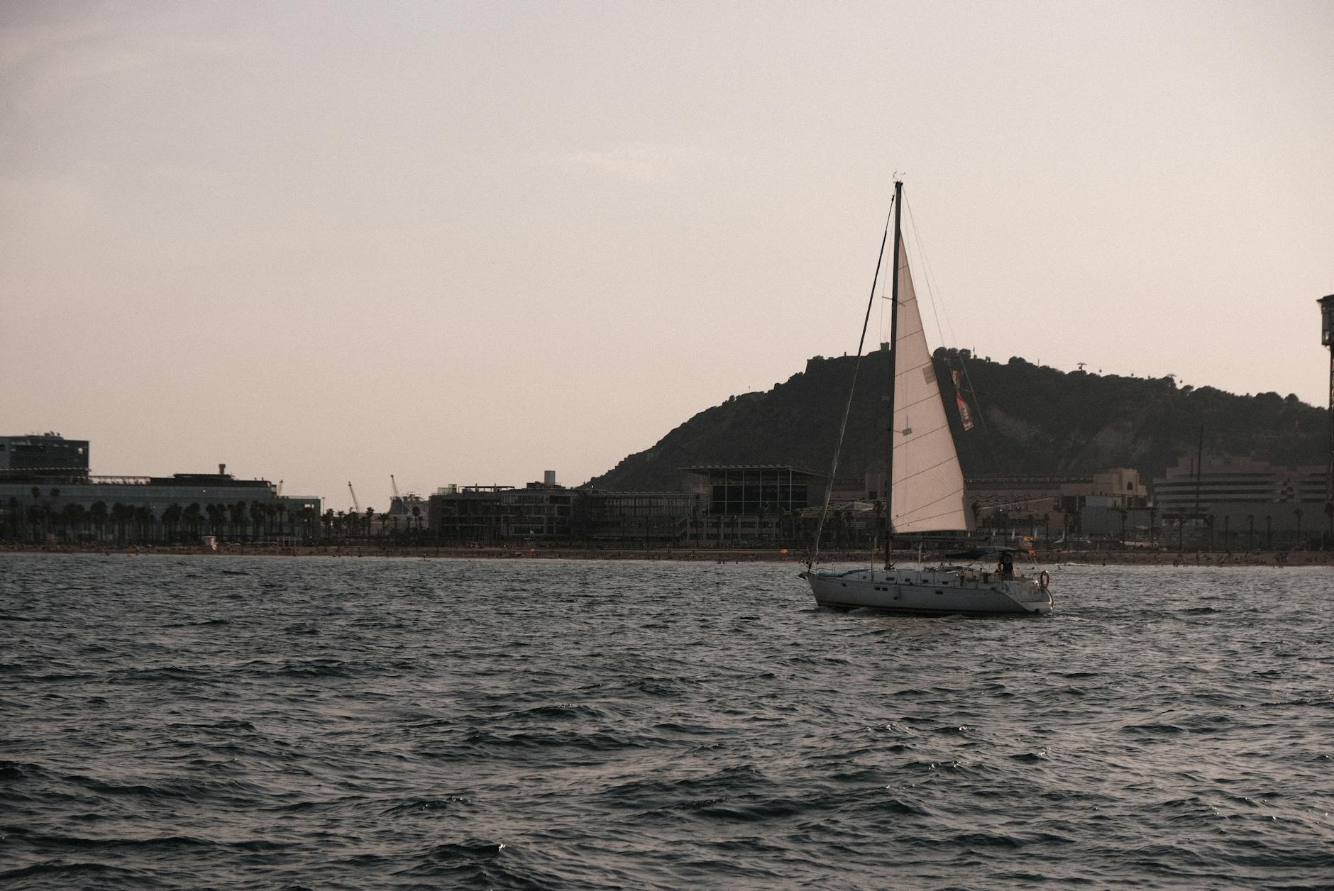 Sunset Catamaran Barcelona, Spain