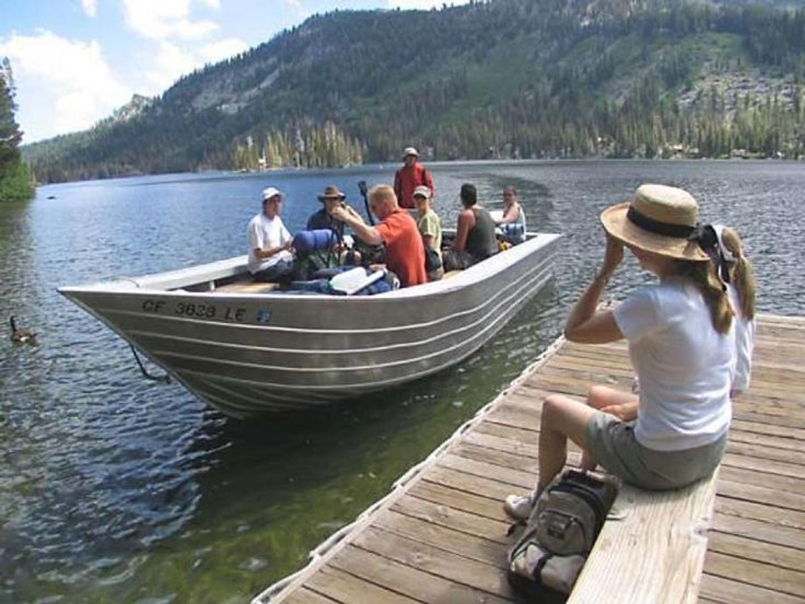 Upper Lake boat challenge