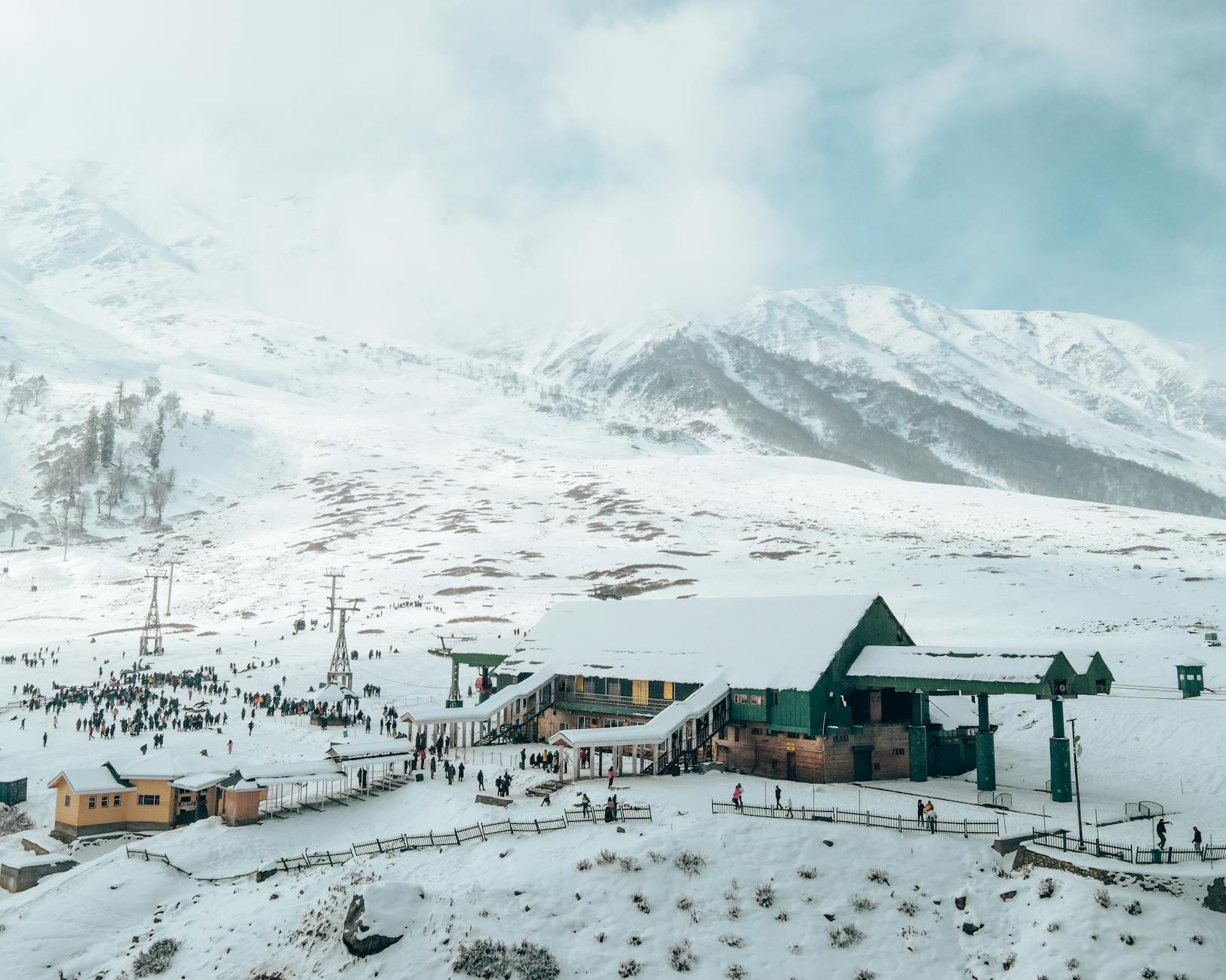 Gulmarg Gondola Ski Resort, India