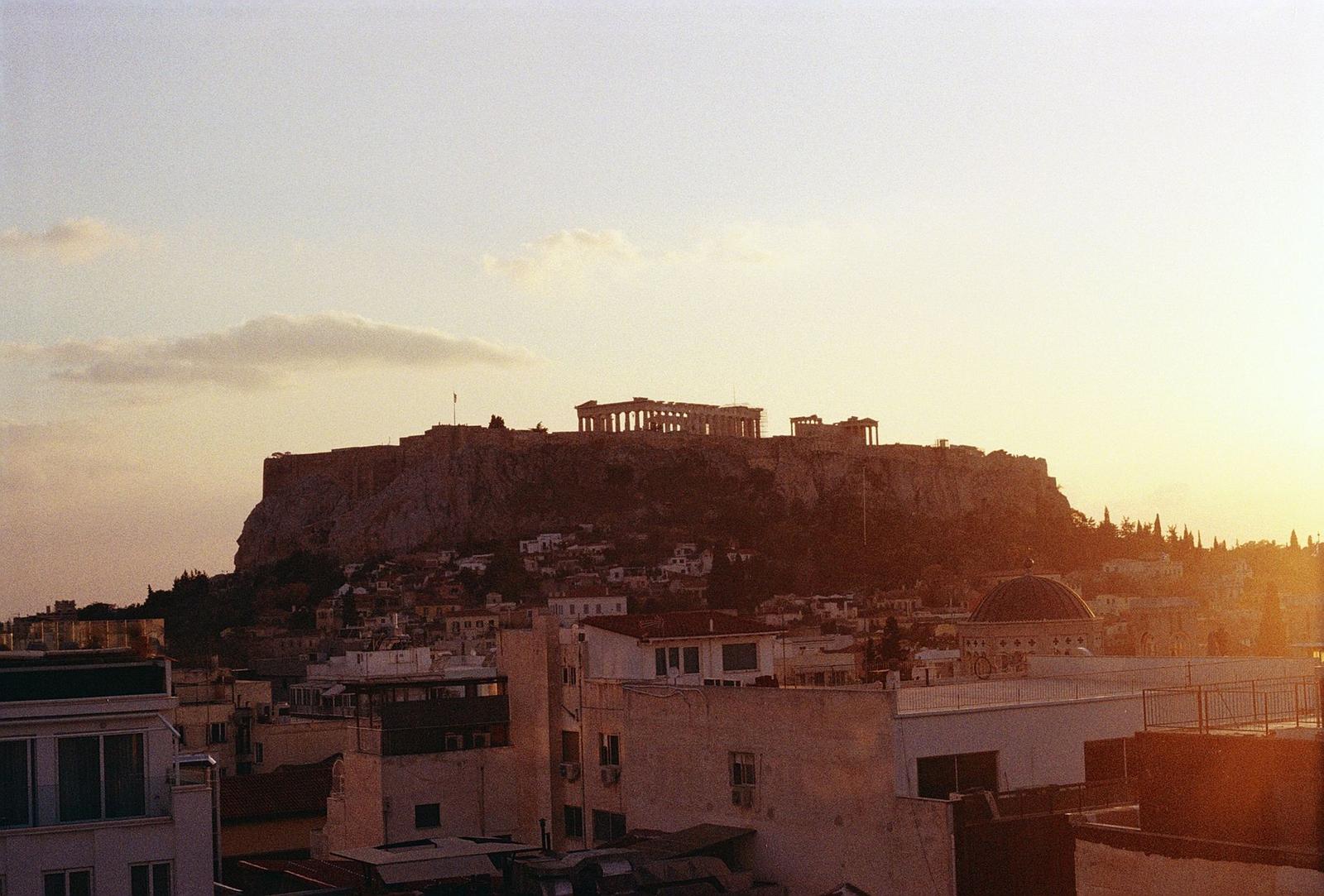 Athens City Acropolis Acropolis — Czechia