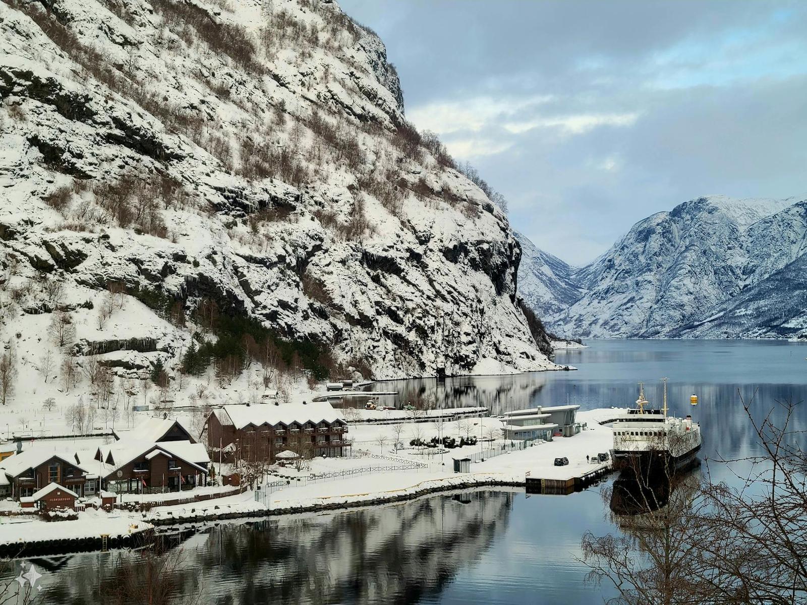 A hotel in Flam, Denmark + Norway + Sweden + Finland