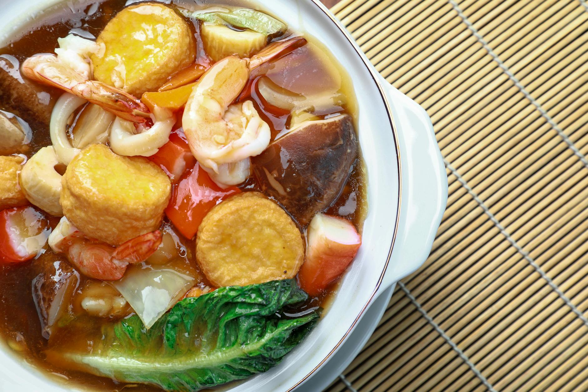 Traditional food of Singapore