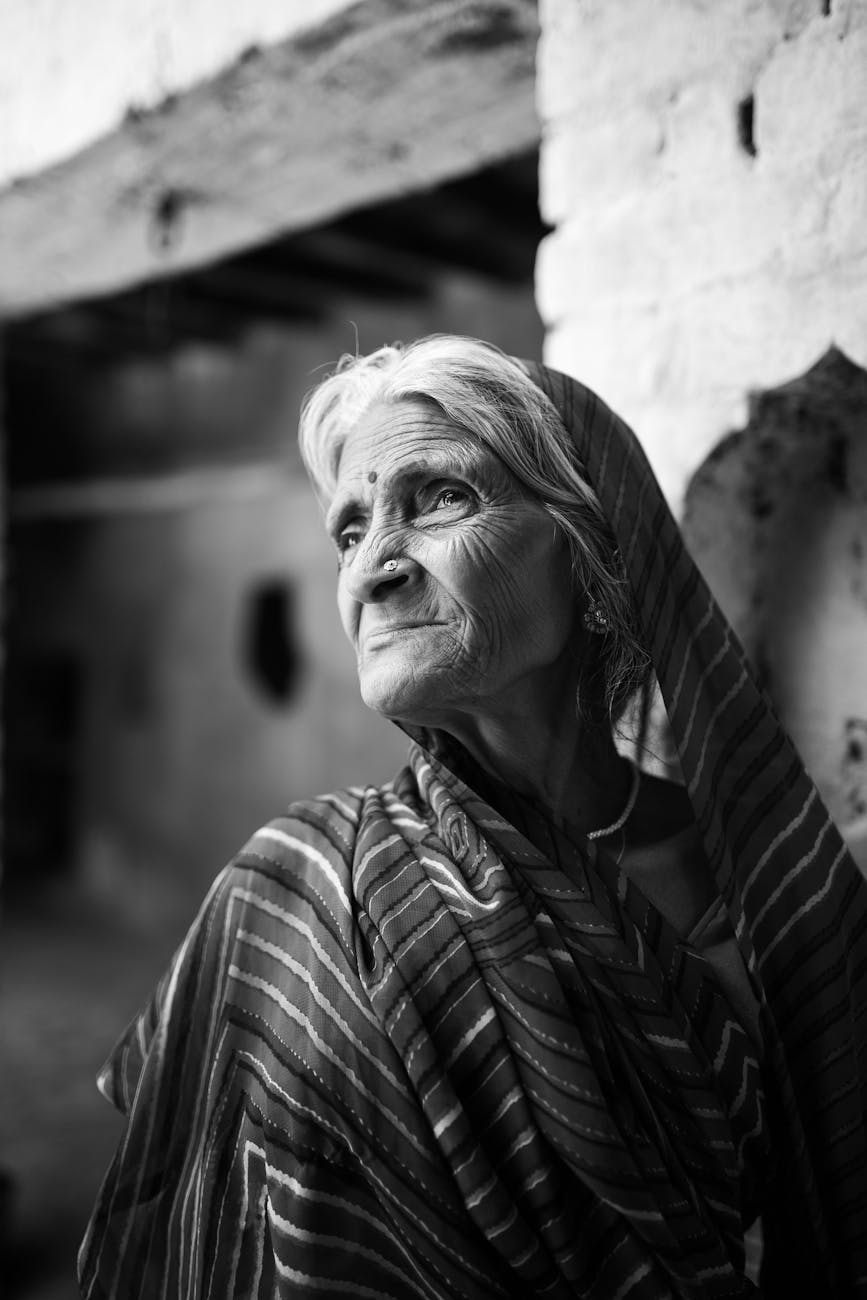 A portrait moment in India