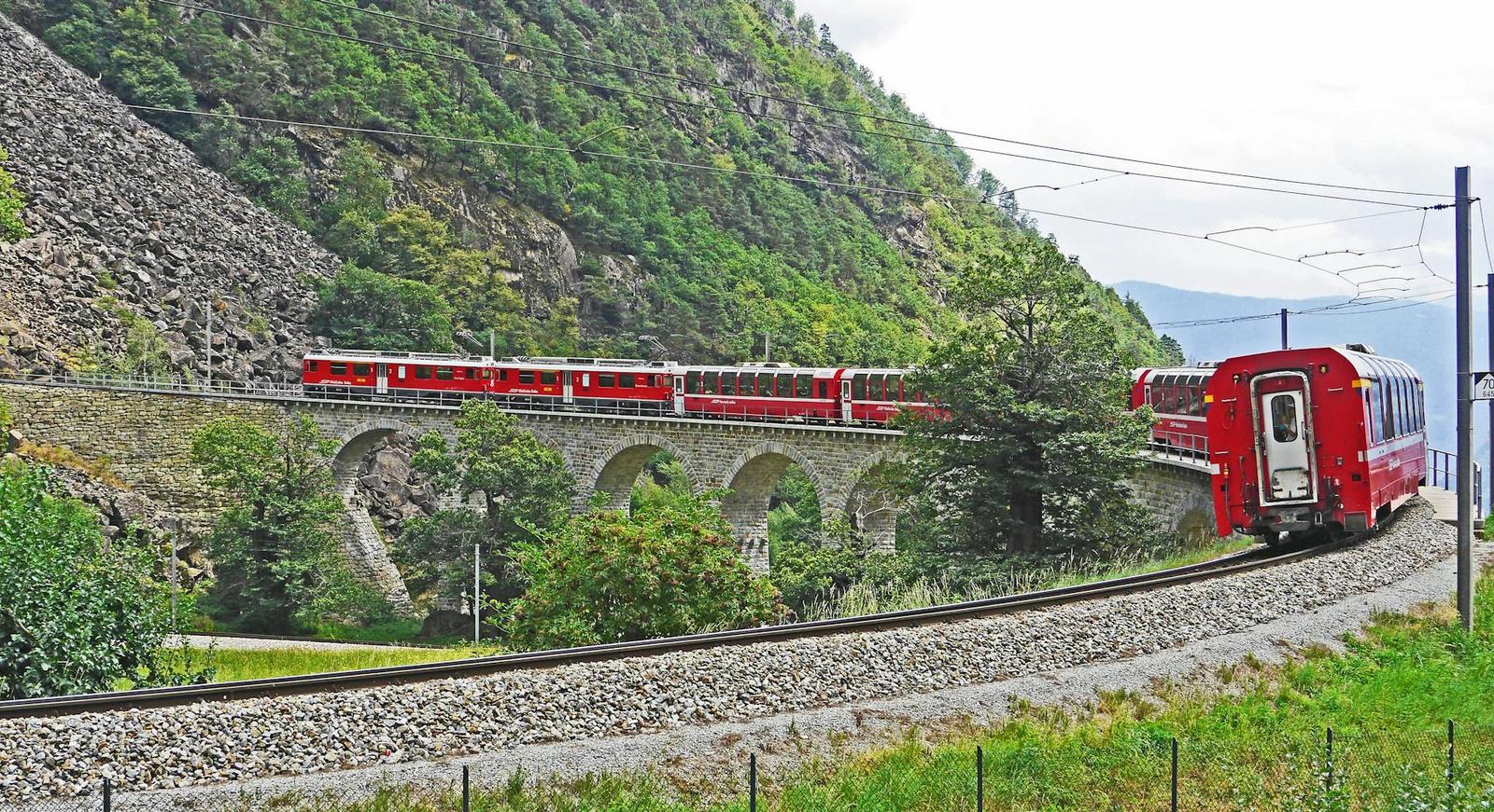 Bernina Express, Switzerland + Italy