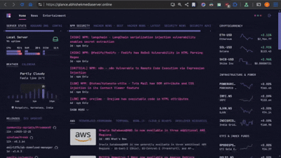 Glance Dashboard