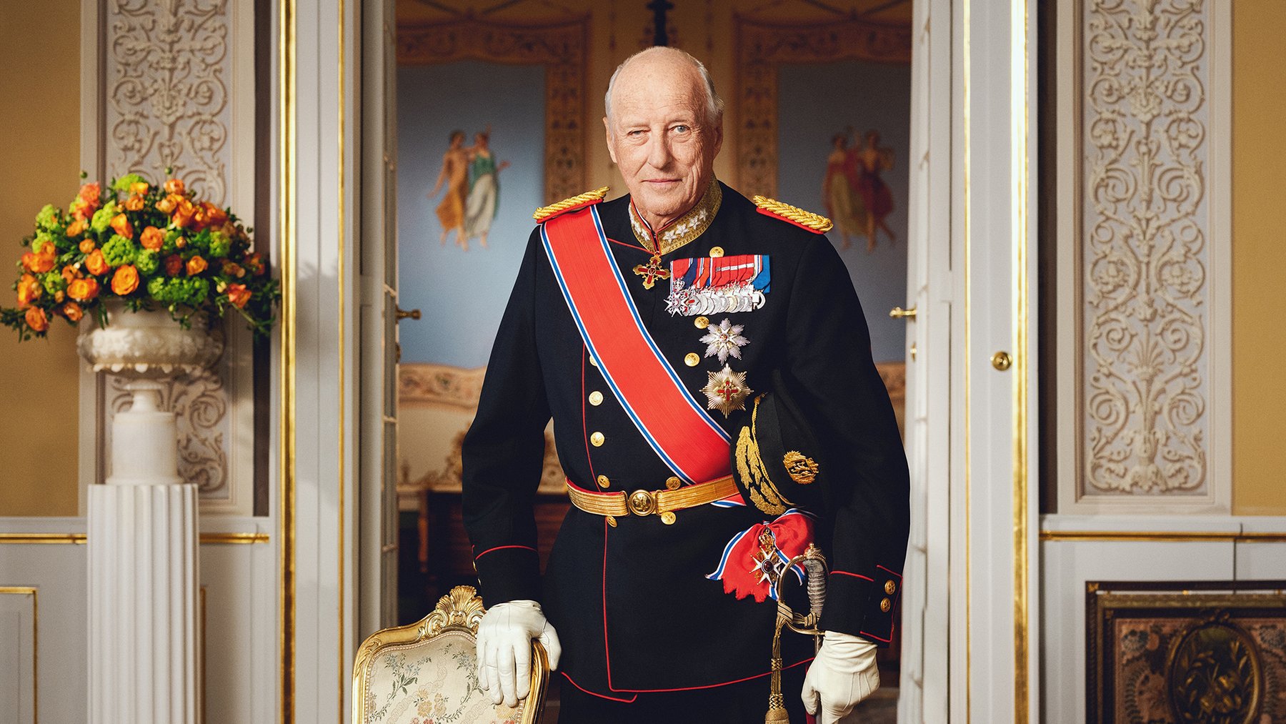 Portrait of King Harald