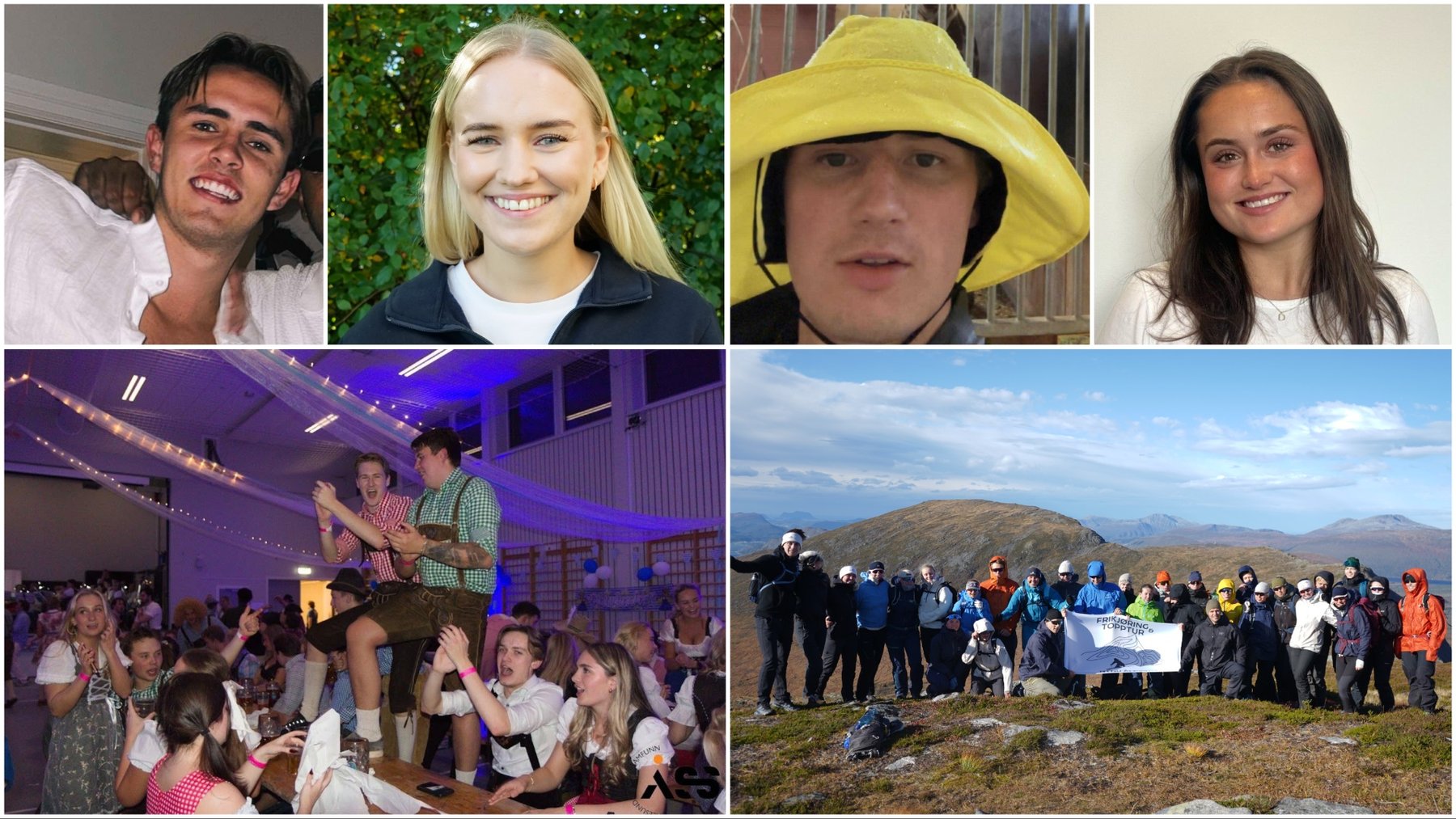 En rekke ildsjeler i studentfrivilligheten i Ålesund